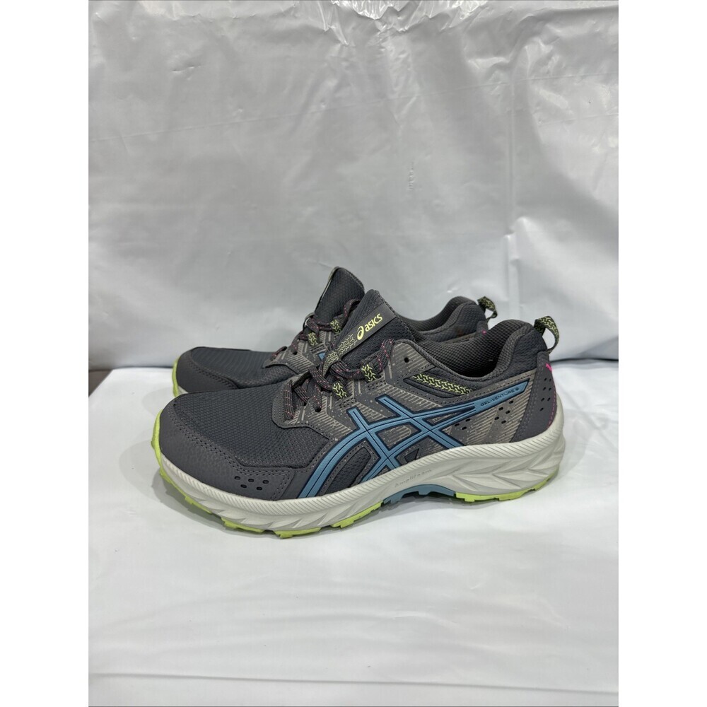 Asics Gel-Venture 9 1012B313-023 Sneaker Women 9 Gray Trail Running Shoe EBS1072